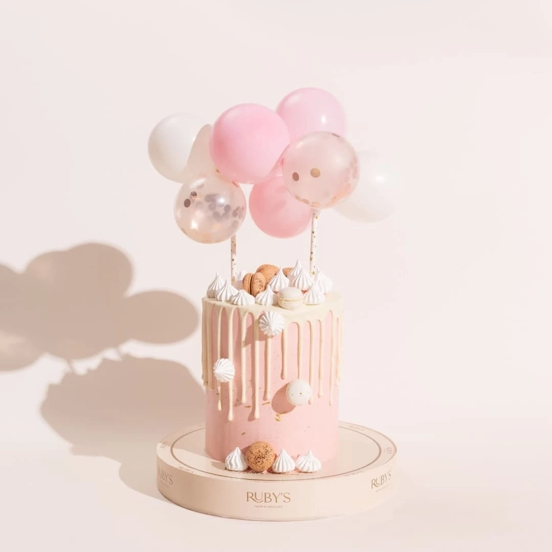 كيكة البالونات